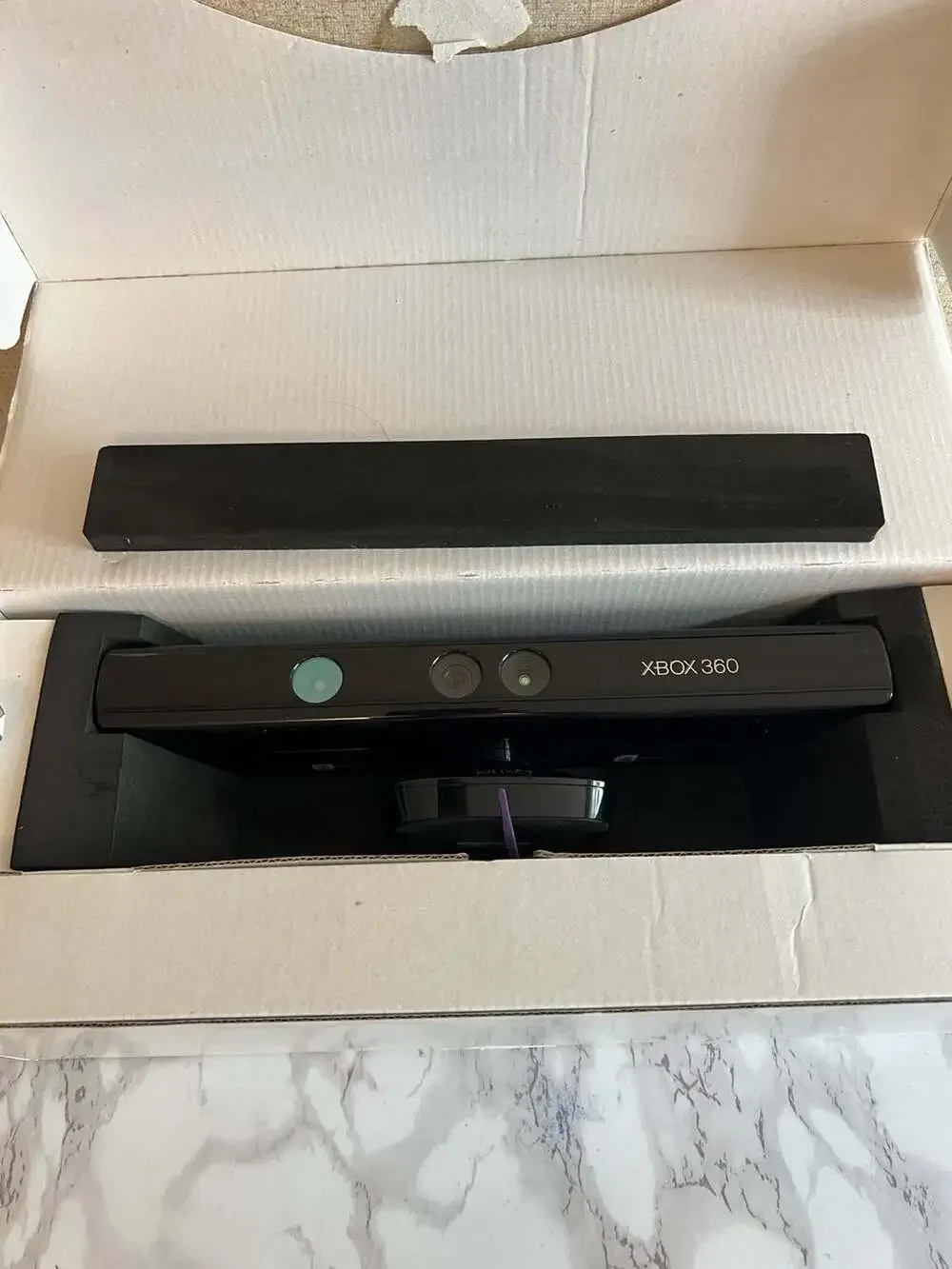 Microsoft Xbox 360 Kinect Sensor with Kinect Adventures Game